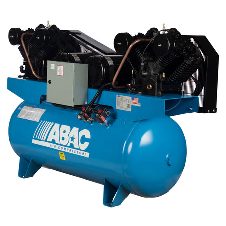 ABAC ABC10-23200HD 10 HP 2x10 Duplex 230V 3Ph Air Compressor Additional Image 2