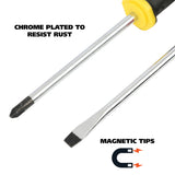 GreatNeck NRGN1 Screwdriver Set (2 Piece) with Cushion Grip Additional Image 2