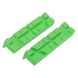 OEMTOOLS 24334 5in. Magnetic Multi-Groove Nylon Jaw Pad - Set of 2 Main Image