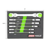 OEMTOOLS 22064 6 Piece Flex Head Flare Nut Wrench Set (Metric) Additional Image 4