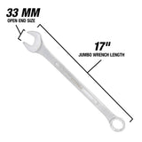 OEMTOOLS 22130 33 mm Jumbo Combination Wrench Additional Image 2