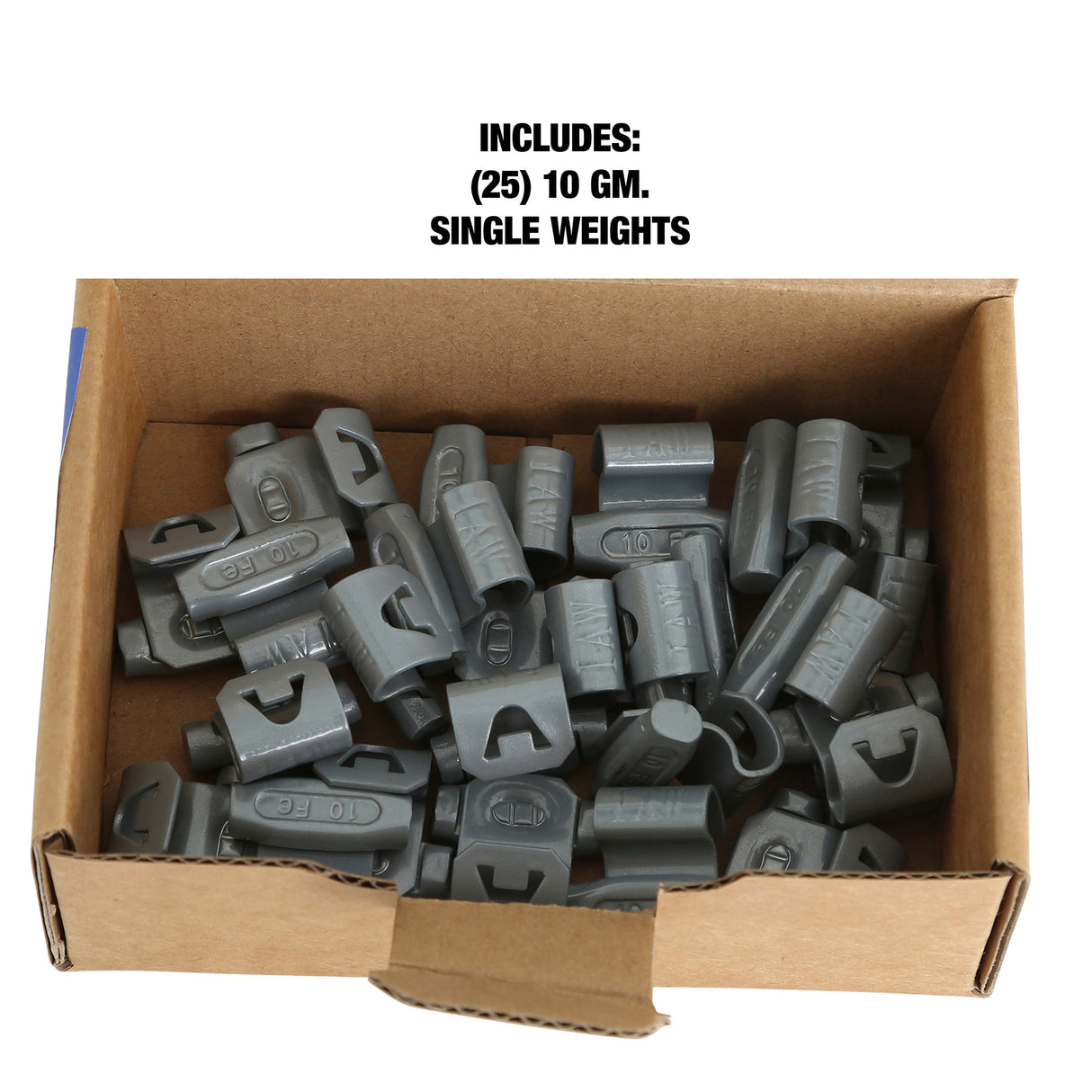 OEMTOOLS 23246 10 gm. IW Style Steel Wheel Weight - 1 Box of 25 Additional Image 4