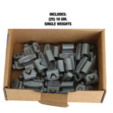 OEMTOOLS 23246 10 gm. IW Style Steel Wheel Weight - 1 Box of 25 Additional Image 4