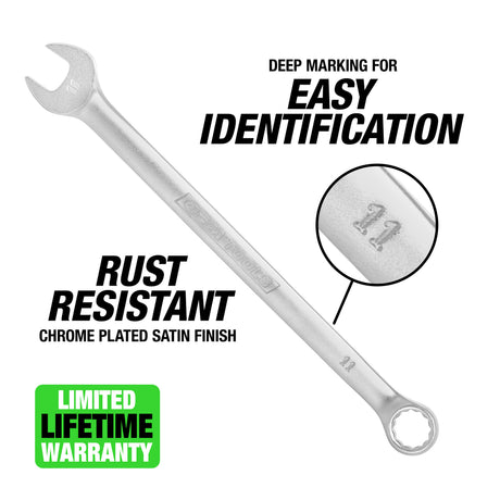 OEMTOOLS 22014 11 mm Combination Wrench (Metric) Additional Image 1