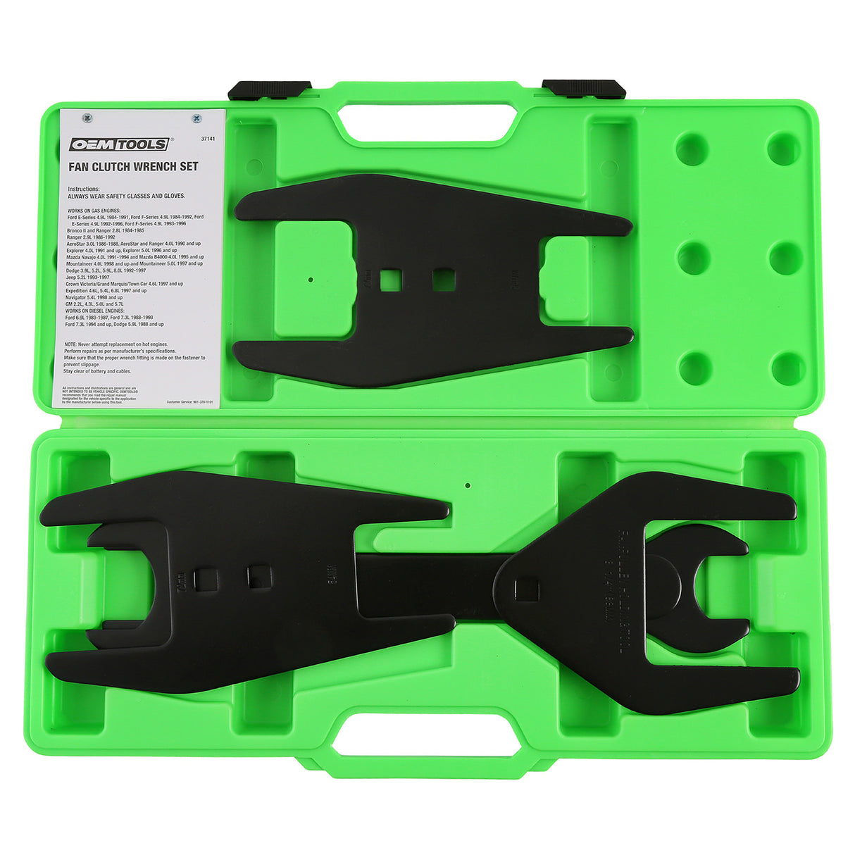 OEMTOOLS 37141 Fan Clutch Wrench Set Additional Image 2