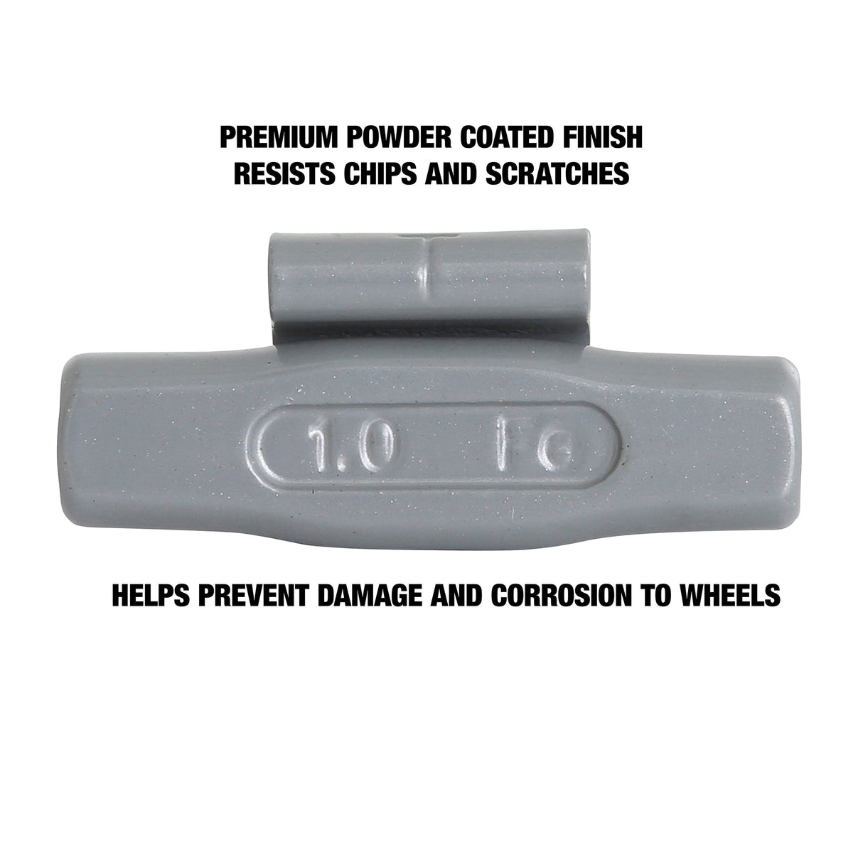 OEMTOOLS 23256 1.00 Oz. T Style Steel Wheel Weight - 1 Box of 25 Additional Image 3