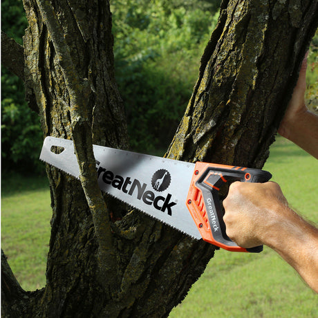 GreatNeck 74001 15 Inch Aggressive Tooth Handsaw w/ Composite Handle Additional Image 9