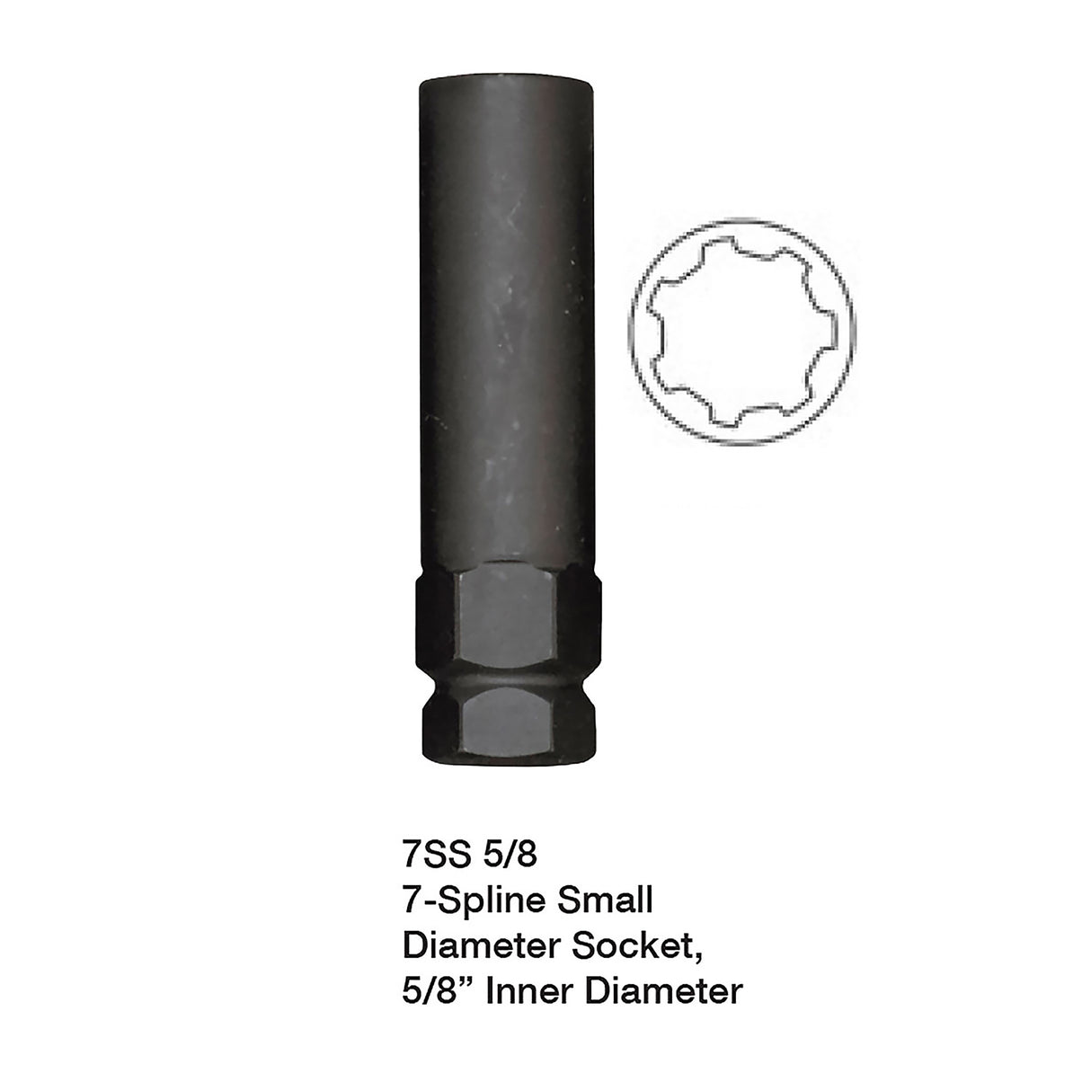 OEMTOOLS 24447B 7SS 5/8in. High Tech Hex Main Image