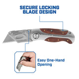 Sheffield 12122 Premium Folding Lock Back® Utility Knife Additional Image 4