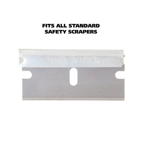 GreatNeck SEB10 Professional Single Edge Scraper Blade Set (10 Pack) Additional Image 3