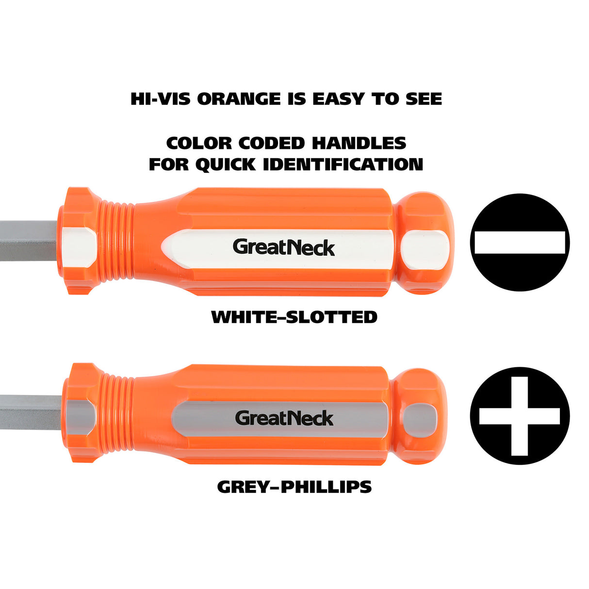 GreatNeck 73770 #2 and 1/4 Inch Driver Set (2 Piece) Additional Image 4