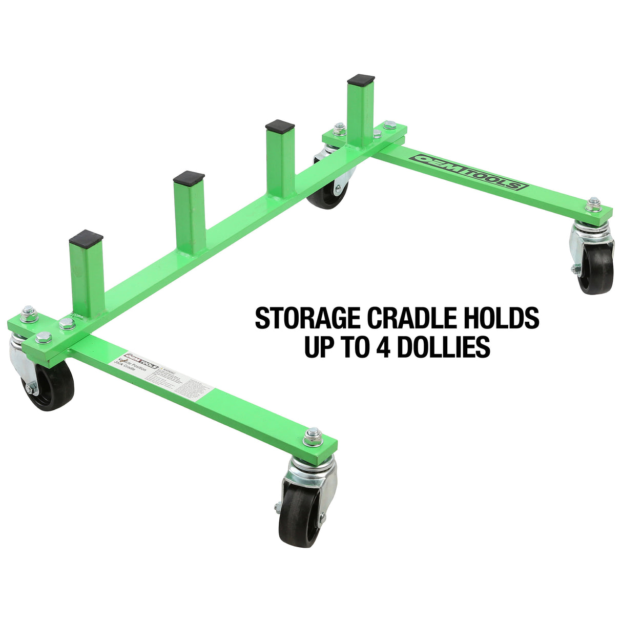 OEMTOOLS 68986 Hydraulic Vehicle Position Dollies Set Additional Image 6