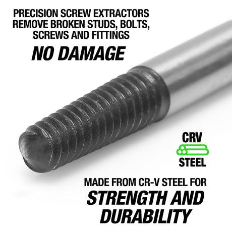 OEMTOOLS 336SE5C 5 Piece Screw Extractor Set Additional Image 2