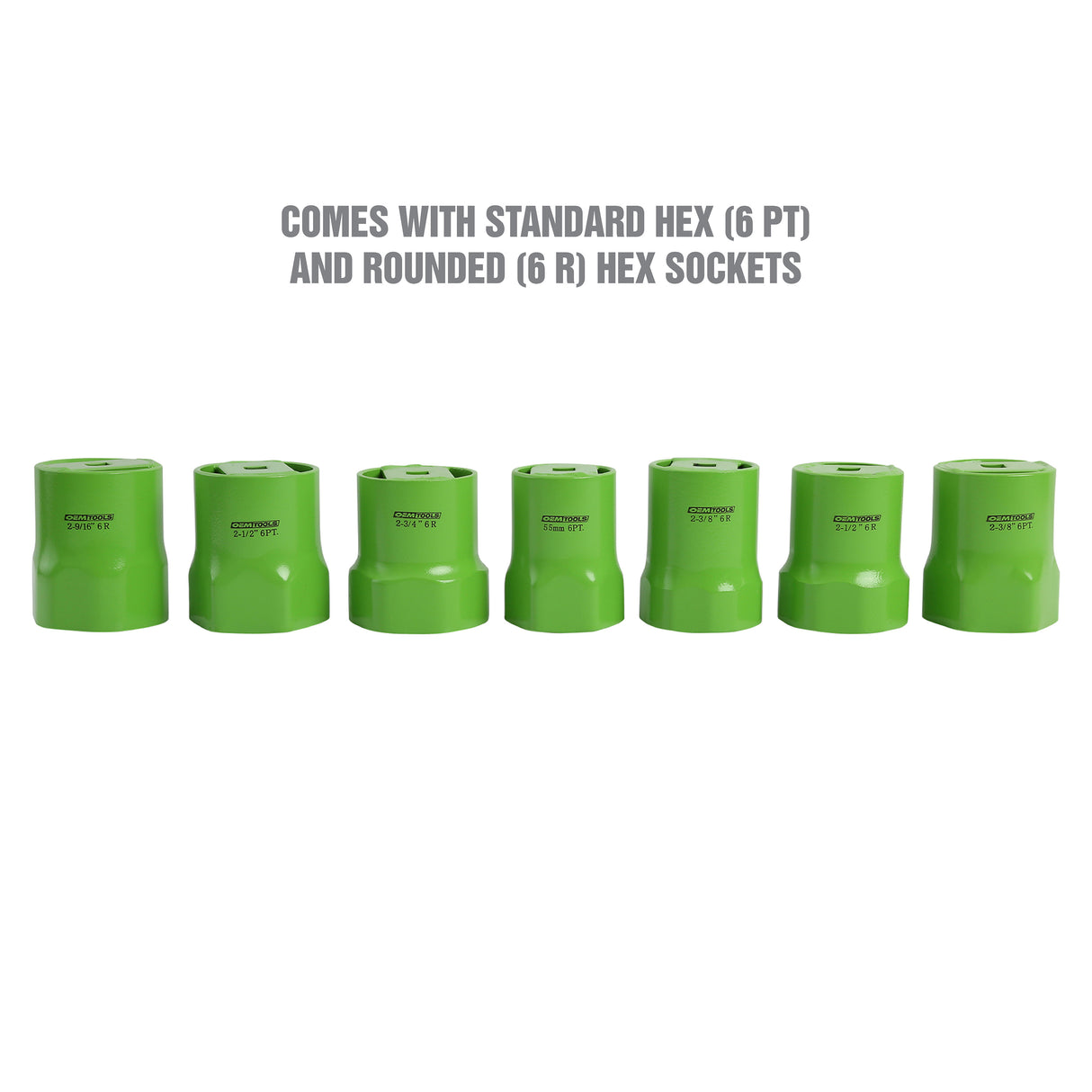 OEMTOOLS 37385 7 Piece Wheel Bearing Locknut Set Additional Image 3
