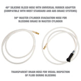 OEMTOOLS 22506 2 L Vacuum Brake Bleeder Kit w/2 L Brake Fluid Extractor and 1 L Automatic Refilling Bottle Additional Image 8