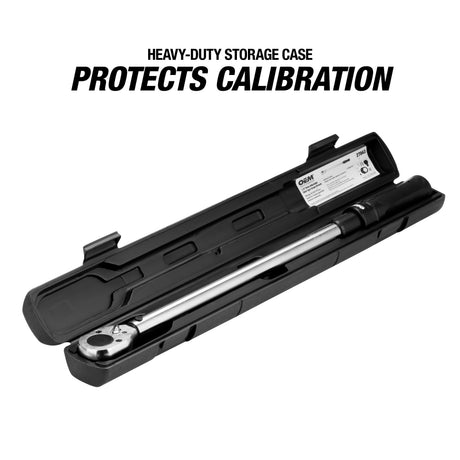 OEMTOOLS 27043 1/2in. Drive Click Torque Wrench (30-250 Ft/Lb.) Additional Image 6