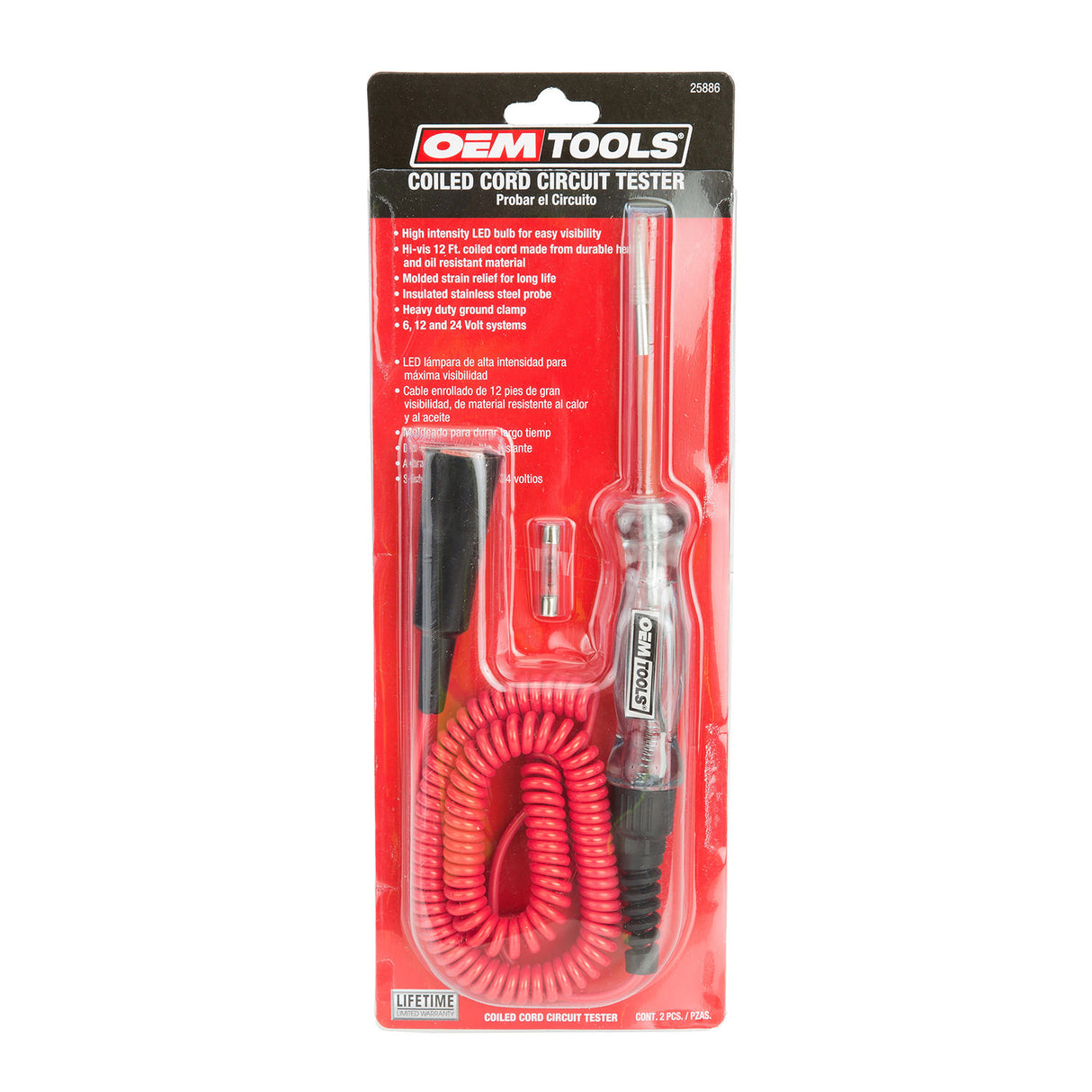 OEMTOOLS 25886 6-24V Circuit Tester Additional Image 3
