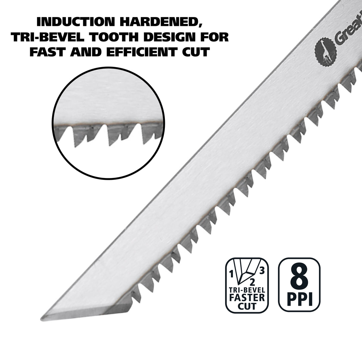 GreatNeck 74028 Single Edge Jab Saw and Sheath Additional Image 3