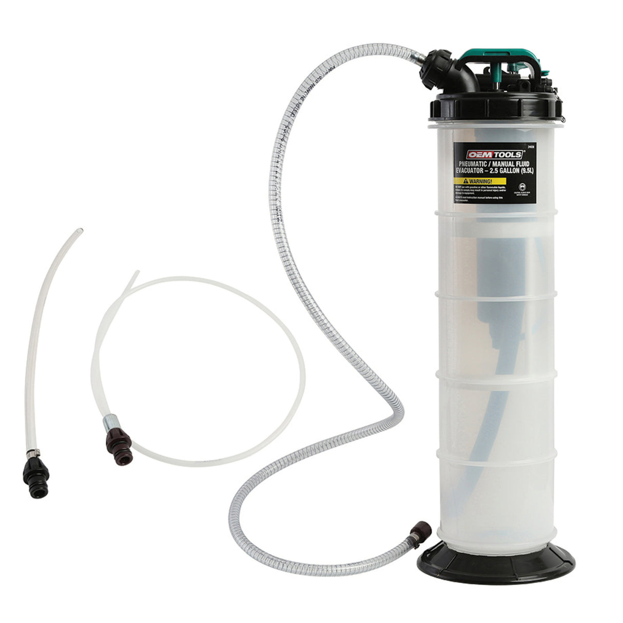 OEMTOOLS 24478 Pneumatic/Manual Fluid Extractor 2.5 Gallon (9.5L) Main Image