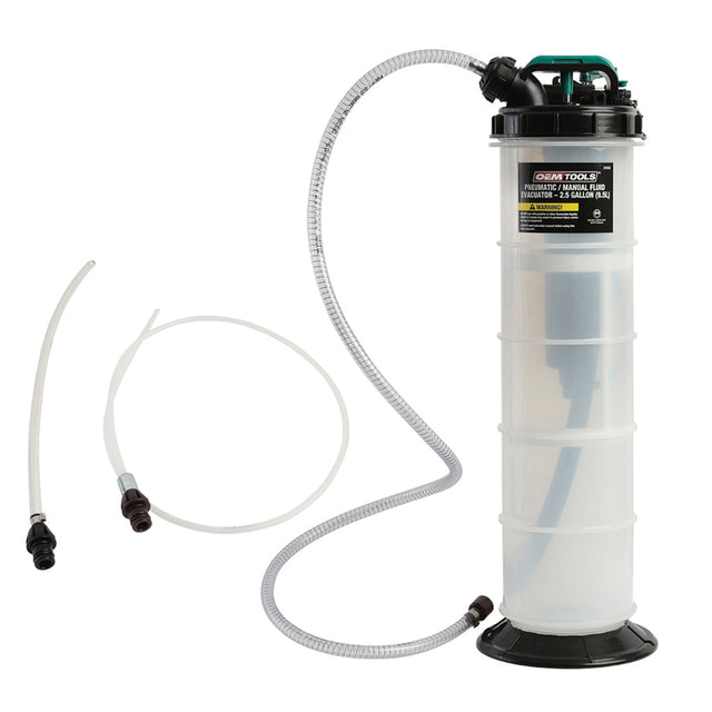 OEMTOOLS 24478 Pneumatic/Manual Fluid Extractor 2.5 Gallon (9.5L) Main Image