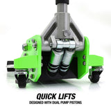 OEMTOOLS 24869 2-1/2 Ton Aluminum/Steel Hybrid Floor  Jack Additional Image 5