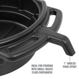 OEMTOOLS 87033 4 Gallon Oil Drain Pan - Black Additional Image 3