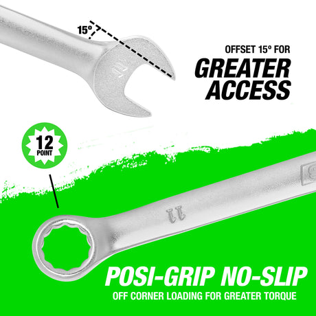 OEMTOOLS 22014 11 mm Combination Wrench (Metric) Additional Image 3