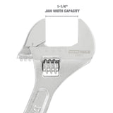 OEMTOOLS 22653 10 Inch Adjustable Wrench Additional Image 2