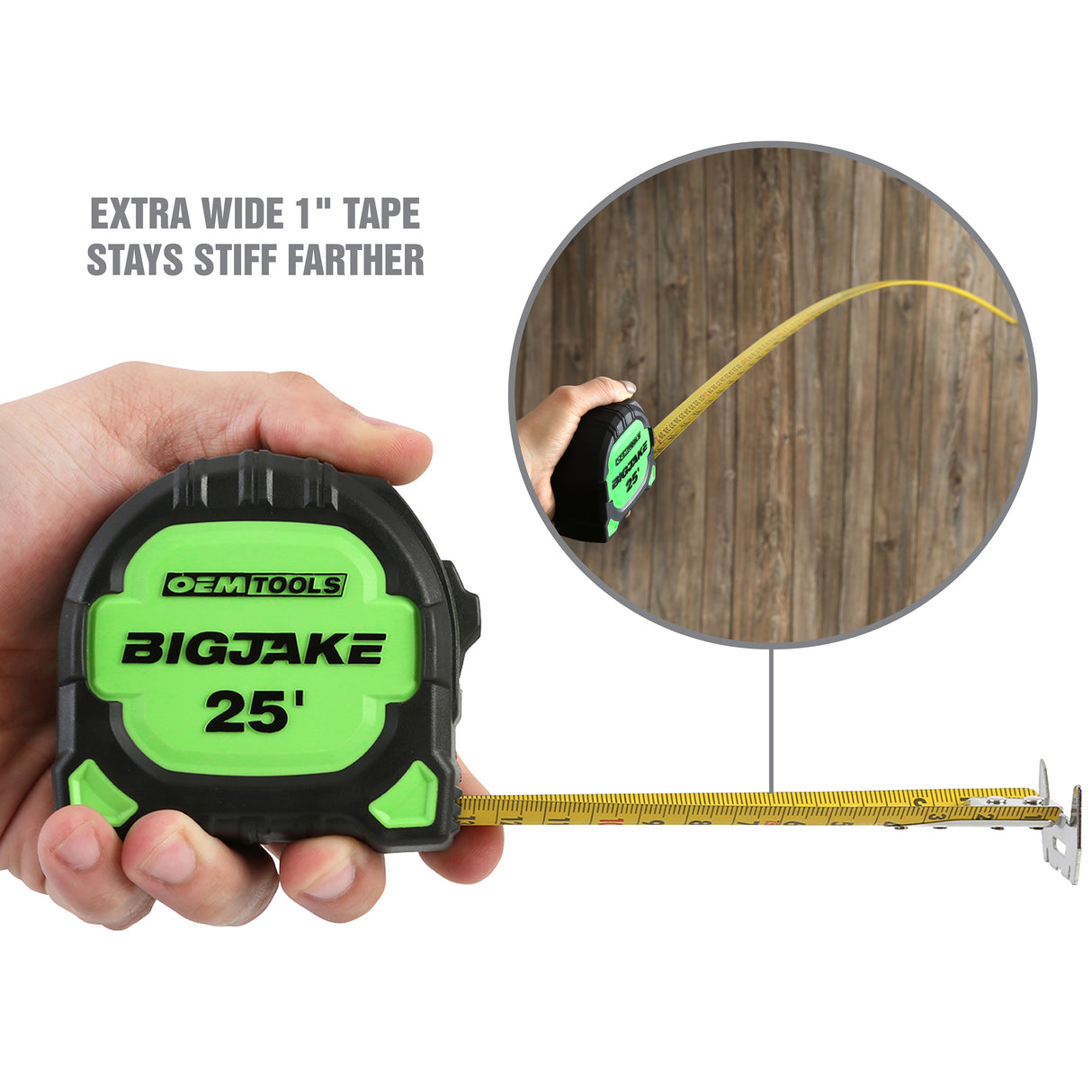 OEMTOOLS 25699 25 Ft. Tape Measure Additional Image 4