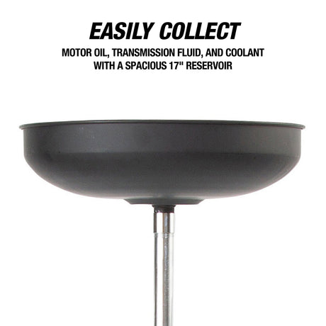 OEMTOOLS 87042 18 Gallon Metal Oil Drain - Green Additional Image 3