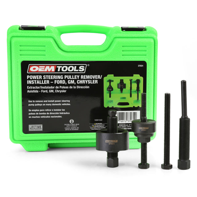 OEMTOOLS 37131 Power Steering Pulley Remover/Installer - Ford, GM, Chrysler Main Image