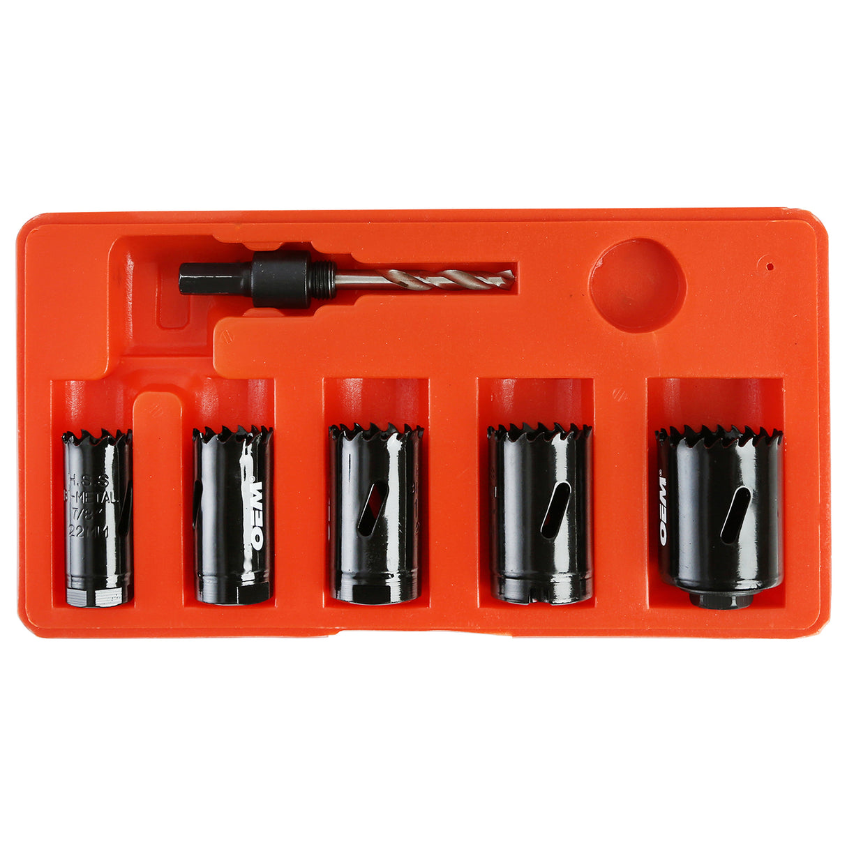OEMTOOLS 24378 6 Piece Bi-Metal Hole Saw Set Additional Image 3