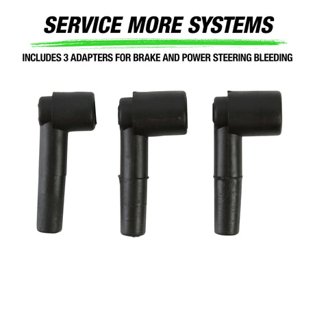 OEMTOOLS 26261 Power Steering and Brake Bleed Adapter Kit Additional Image 2