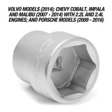 OEMTOOLS 25421 32 mm and 36 mm Double Female Oil Filter Socket Additional Image 5