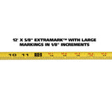 GreatNeck 95007 ExtraMark™ Tape Measure (12 Ft. x 5/8 Inch) Additional Image 3