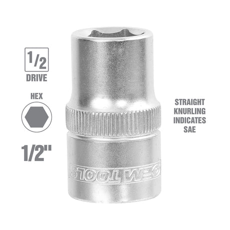 OEMTOOLS 22360  1/2 Inch Drive Socket (1/2in.) Additional Image 1