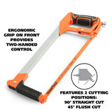 GreatNeck 74006 Heavy-Duty High-Tension Hacksaw Additional Image 2