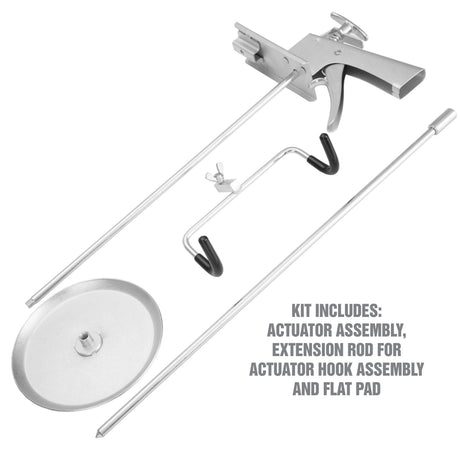 OEMTOOLS 24231 Steering Wheel Holder and Pedal Depressor Kit Additional Image 2