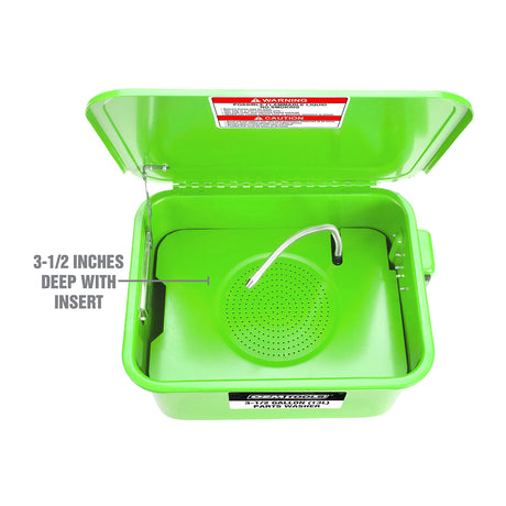 OEMTOOLS 24800 3.5 Gallon Bench Top Parts Washer Additional Image 4