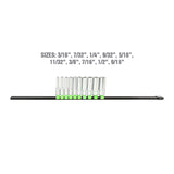 OEMTOOLS 22953 10-Piece 1/4in. Drive Deep Socket (SAE) Additional Image 2