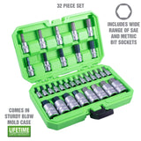 OEMTOOLS 22989 32-Piece Hex Bit Socket Set Additional Image 1