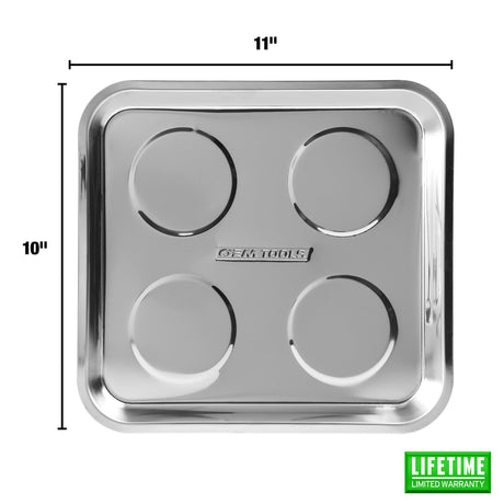 OEMTOOLS 25119 10in. x 11in. Square Magnetic Tray Additional Image 1