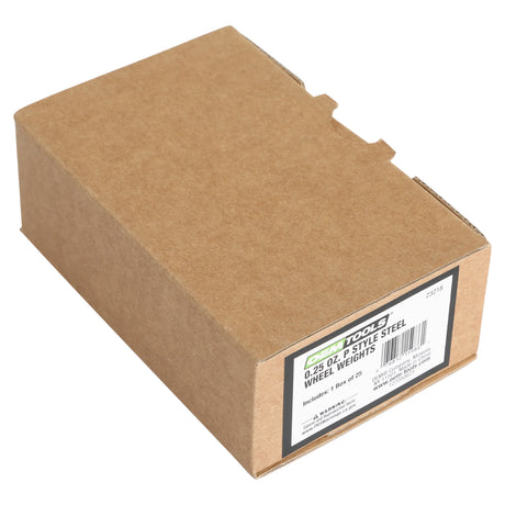 OEMTOOLS 23218 0.25 Oz. P Style Steel Wheel Weight - 1 Box of 25 Additional Image 7