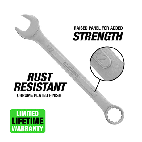 OEMTOOLS 22123 22 mm Jumbo Combination Wrench Additional Image 1