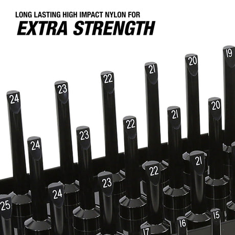 OEMTOOLS 22338 3 Piece 3 Post Socket Tray Set – Metric Additional Image 3