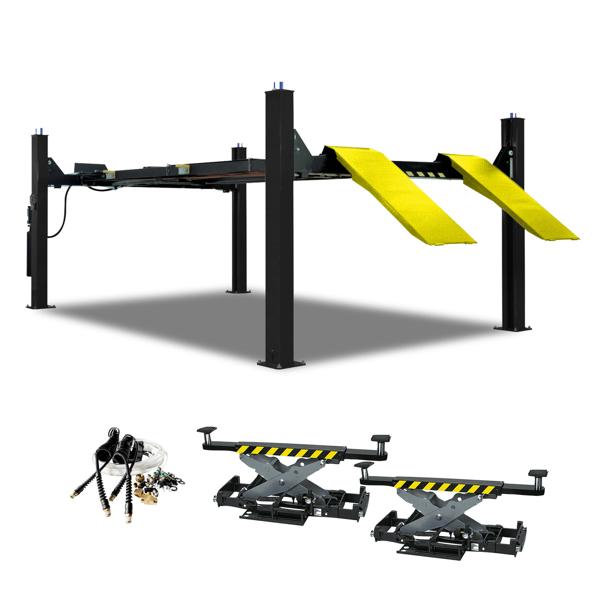 Challenger Lift 4018XFXPKG 18,000 Lb. Heavy-Duty 4-Post Lift Package Main Image