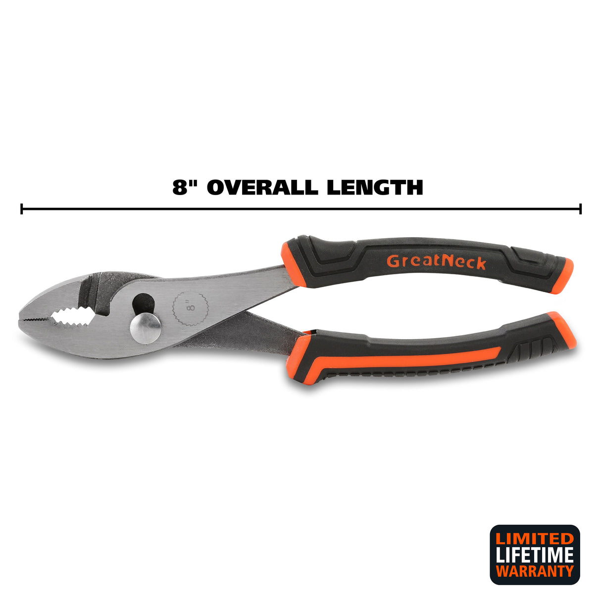 GreatNeck SJ8C Slip Joint Pliers (8 Inch) Additional Image 1