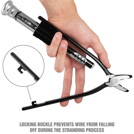OEMTOOLS 22662 9-inch Reversible Wire Twister Pliers with Wire Additional Image 5