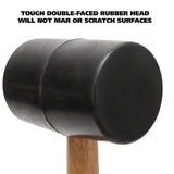 GreatNeck RM32 Rubber Mallet (32 Oz.) Additional Image 2