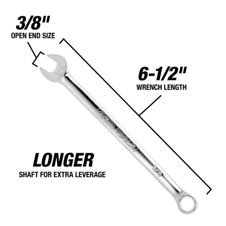 OEMTOOLS 22032 3/8in. Combination Wrench (SAE) Additional Image 2